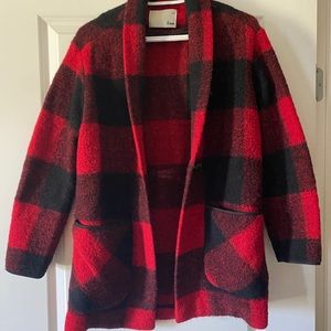 Red and Black Wilfred Free Neelam Jacket